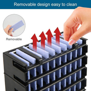 Best Portable Air Conditioner & Mini Air Cooler with 7 Colors LED - LuxxStores