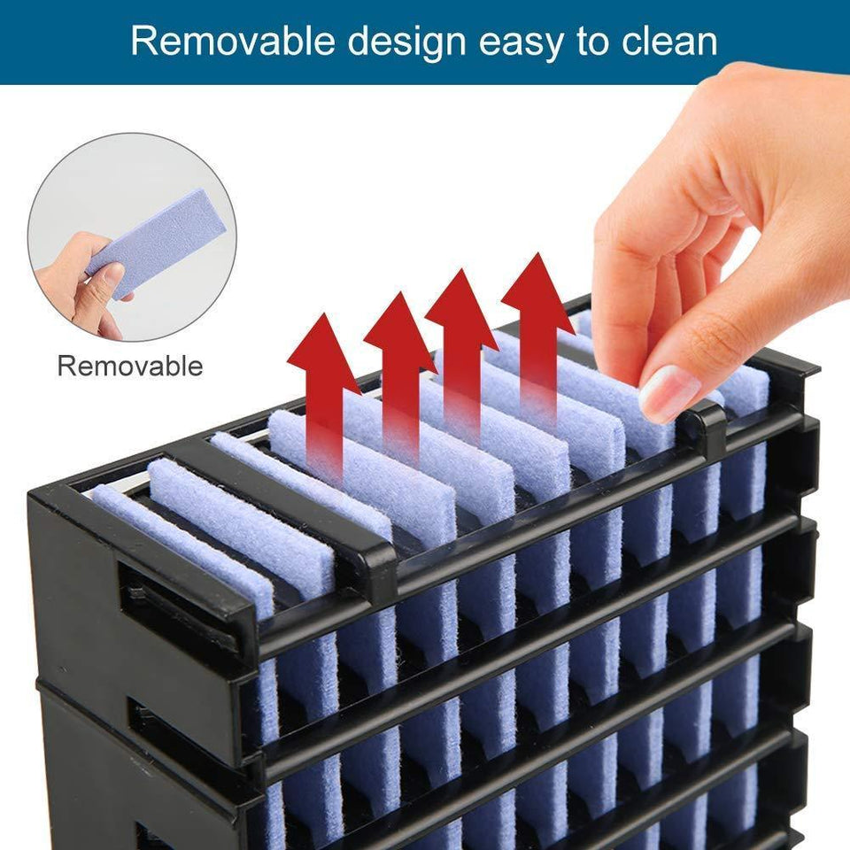 Best Portable Air Conditioner & Mini Air Cooler with 7 Colors LED - LuxxStores