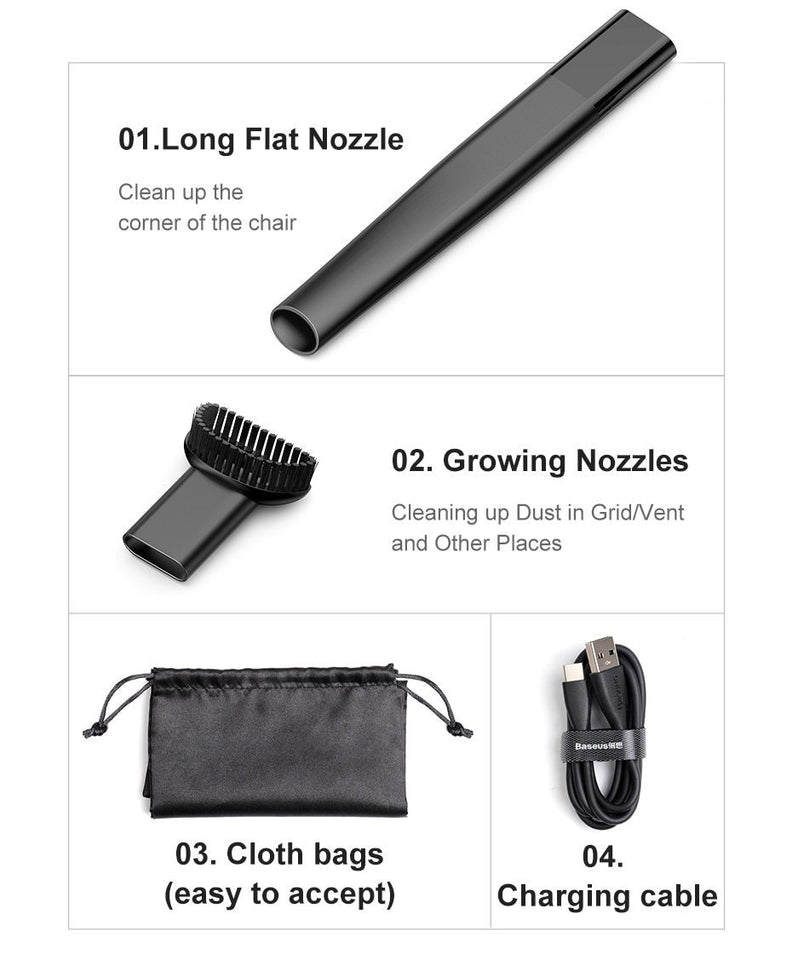 Wireless Handheld Car Vacuum Cleaner by Luxx Stores - LuxxStores