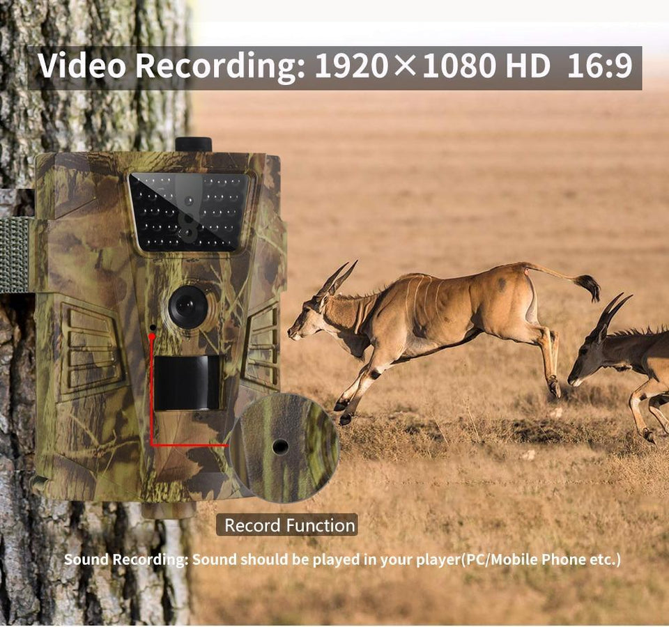 Wireless Trail Camera 12MP 1080P by Luxx Stores - LuxxStores