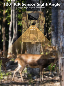 Wireless Trail Camera 12MP 1080P by Luxx Stores - LuxxStores