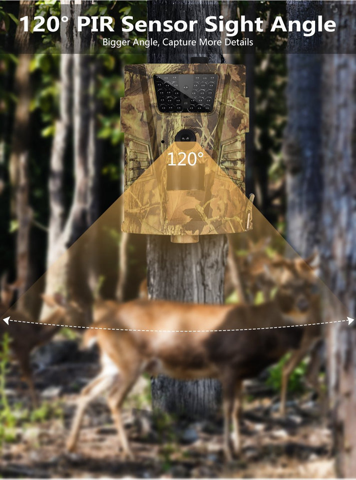 Wireless Trail Camera 12MP 1080P by Luxx Stores - LuxxStores