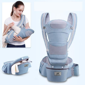 Baby Carrier With Infant Hip Seat For Baby Travel - LuxxStores