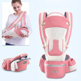 Baby Carrier With Infant Hip Seat For Baby Travel - LuxxStores