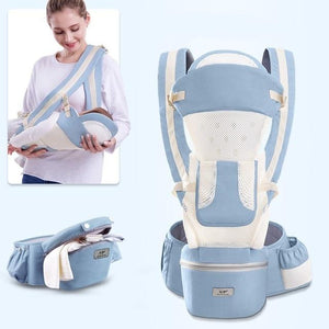 Baby Carrier With Infant Hip Seat For Baby Travel - LuxxStores