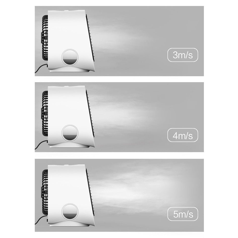 Mini Air Cooler | Mini Portable Air Conditioner with Night Light - LuxxStores