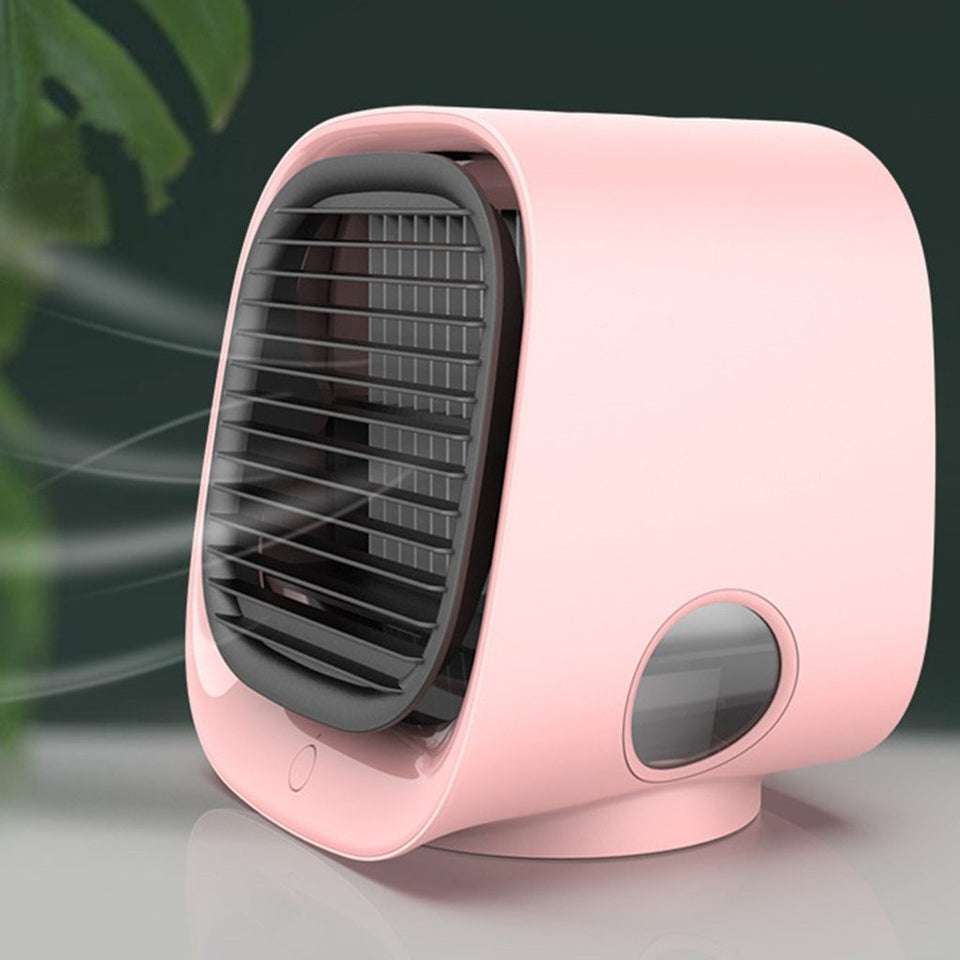 Mini Air Cooler | Mini Portable Air Conditioner with Night Light - LuxxStores