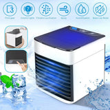 Best Portable Air Conditioner & Mini Air Cooler with 7 Colors LED - LuxxStores