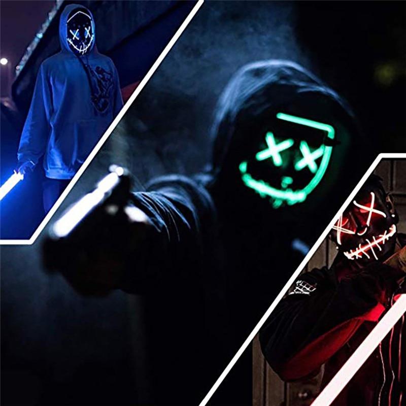 Halloween LED Mask Purge Mask by Valued Essentials