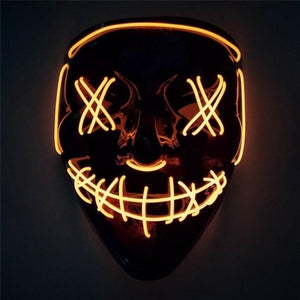 Halloween LED Mask Purge Mask by Valued Essentials