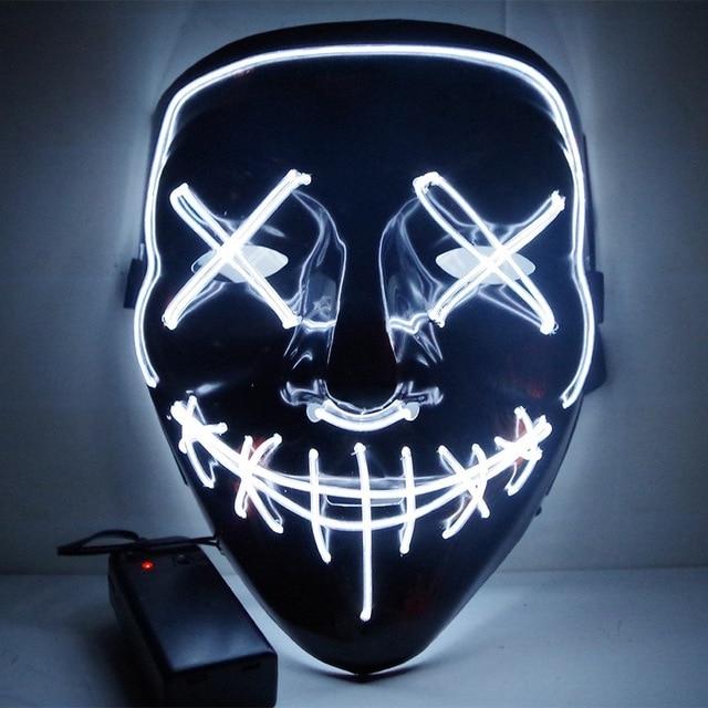 Halloween LED Mask Purge Mask by Valued Essentials