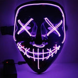 Halloween LED Mask Purge Mask by Valued Essentials