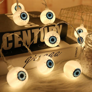 1.5m 10Led Halloween Pumpkin Ghost Skeletons Bat Spider Led Light String Festival Bar Home Party Decor Halloween Ornament