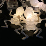1.5m 10Led Halloween Pumpkin Ghost Skeletons Bat Spider Led Light String Festival Bar Home Party Decor Halloween Ornament