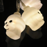 1.5m 10Led Halloween Pumpkin Ghost Skeletons Bat Spider Led Light String Festival Bar Home Party Decor Halloween Ornament