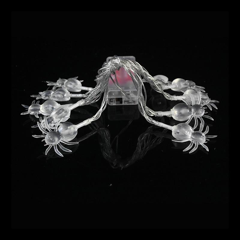 1.5m 10Led Halloween Pumpkin Ghost Skeletons Bat Spider Led Light String Festival Bar Home Party Decor Halloween Ornament