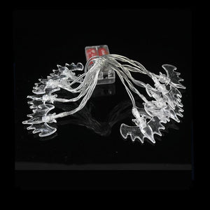 1.5m 10Led Halloween Pumpkin Ghost Skeletons Bat Spider Led Light String Festival Bar Home Party Decor Halloween Ornament