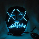 Halloween LED Mask Purge Mask by Valued Essentials