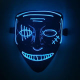 Halloween LED Mask Purge Mask by Valued Essentials