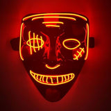 Halloween LED Mask Purge Mask by Valued Essentials