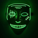 Halloween LED Mask Purge Mask by Valued Essentials