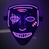 Halloween LED Mask Purge Mask by Valued Essentials