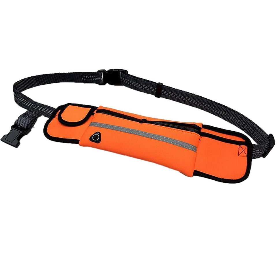 Handsfree Bungee Dog Leash with Waist Bag - LuxxStores