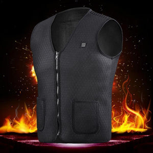 Flexible USB Infrared Heating Vest - LuxxStores