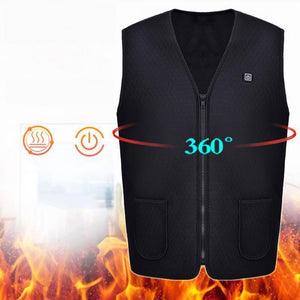 Flexible USB Infrared Heating Vest - LuxxStores