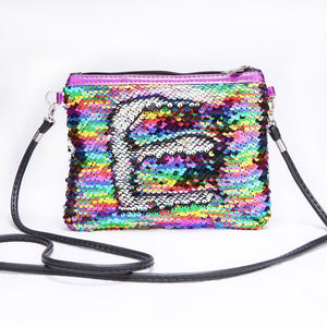 Children Mini Clutch Bag Sequins Color Change - LuxxStores
