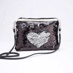 Children Mini Clutch Bag Sequins Color Change - LuxxStores