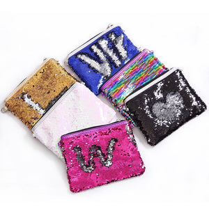 Children Mini Clutch Bag Sequins Color Change - LuxxStores