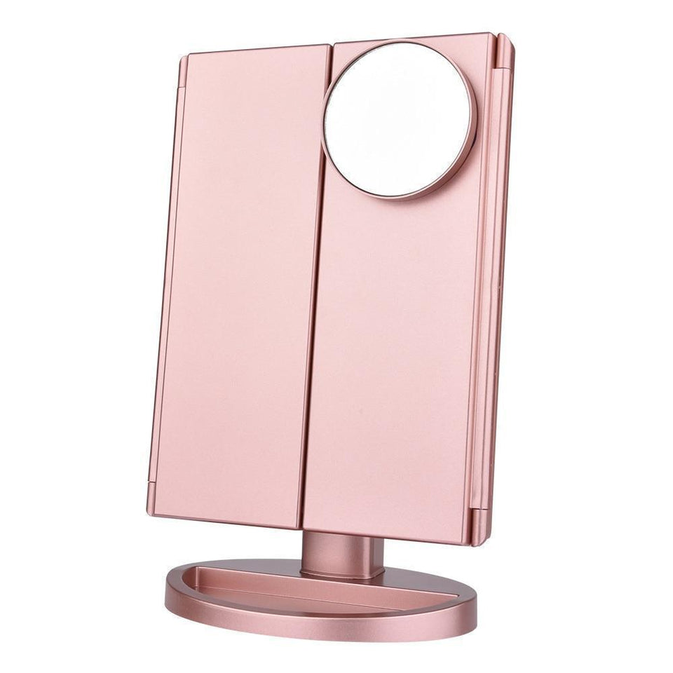LED Touch Screen Makeup Mirror - LuxxStores