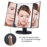 LED Touch Screen Makeup Mirror - LuxxStores