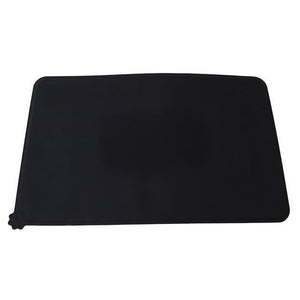 Waterproof Pet Mat For Dog Cat Solid Color Silicone Pet Food Pad Pet Bowl Drinking Mat Dog Feeding Placemat Easy Washing - LuxxStores