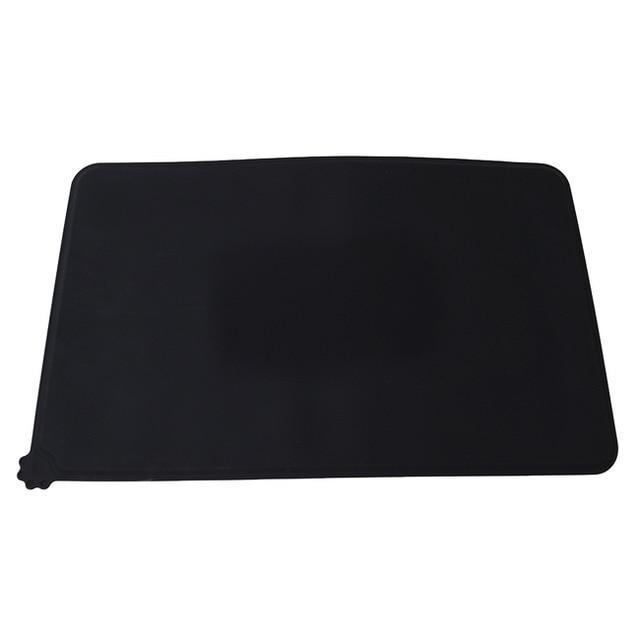 Waterproof Pet Mat For Dog Cat Solid Color Silicone Pet Food Pad Pet Bowl Drinking Mat Dog Feeding Placemat Easy Washing - LuxxStores
