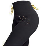 Hollywood High Waist Shaping Leggings - LuxxStores