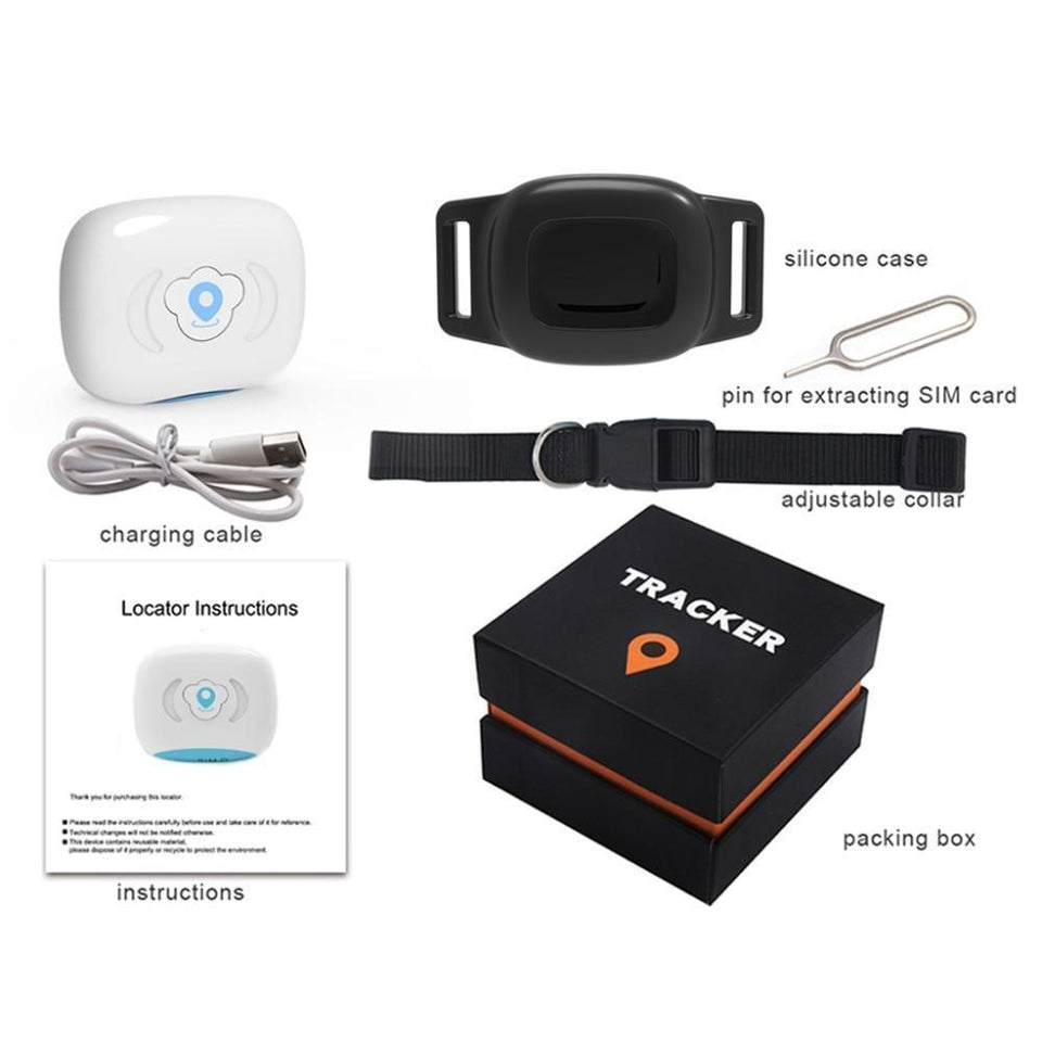 Cat GPS Tracker Tracking Collar Waterproof, Adjustable - LuxxStores