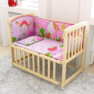 2 in 1 baby  sleep crib baby bed cradle - LuxxStores