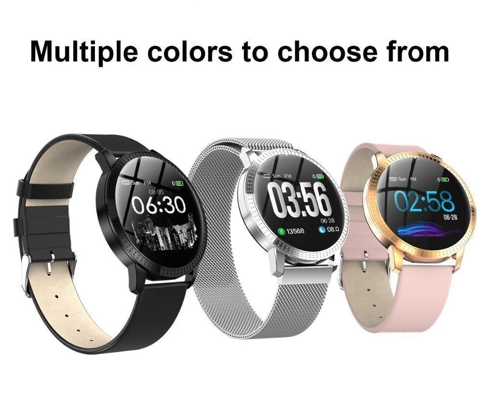 Smart Watch Waterproof Blood Pressure Monitor For Men Women - LuxxStores