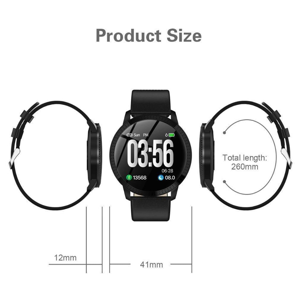 Smart Watch Waterproof Blood Pressure Monitor For Men Women - LuxxStores