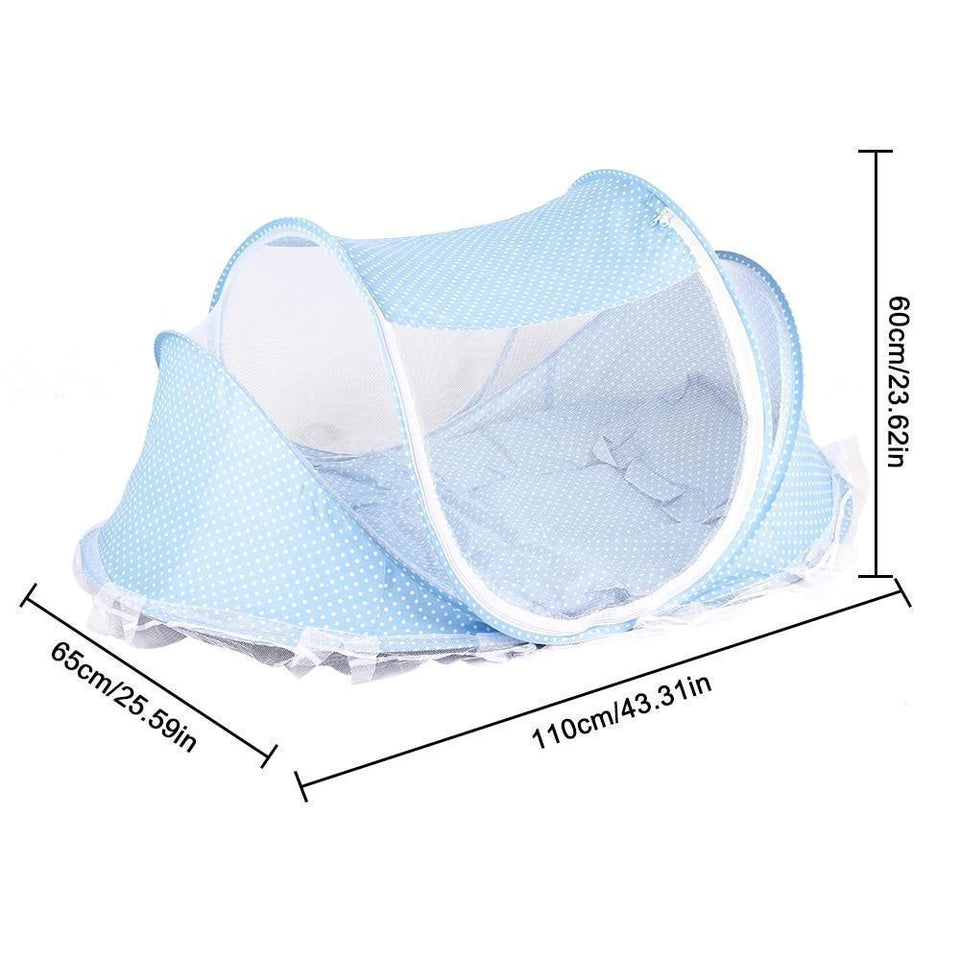 Baby Crib Bed With Mattress Pillow Set - LuxxStores