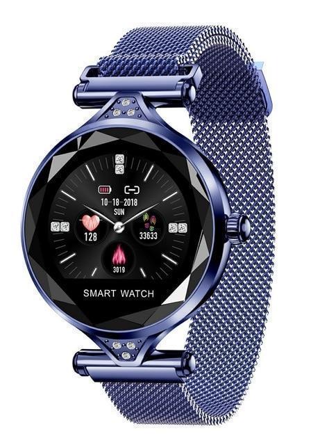 Women Smart Watch - Heart Rate Monitor, Fitness Tracker, Bluetooth Waterproof - LuxxStores