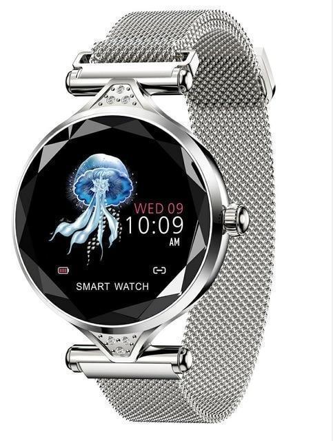Women Smart Watch - Heart Rate Monitor, Fitness Tracker, Bluetooth Waterproof - LuxxStores