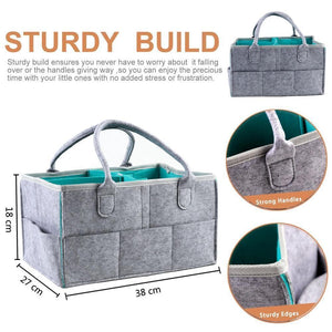 New Foldable  Baby Caddy Storage Basket - LuxxStores