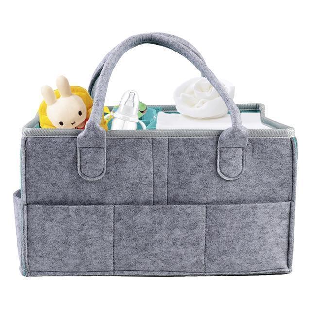 New Foldable  Baby Caddy Storage Basket - LuxxStores