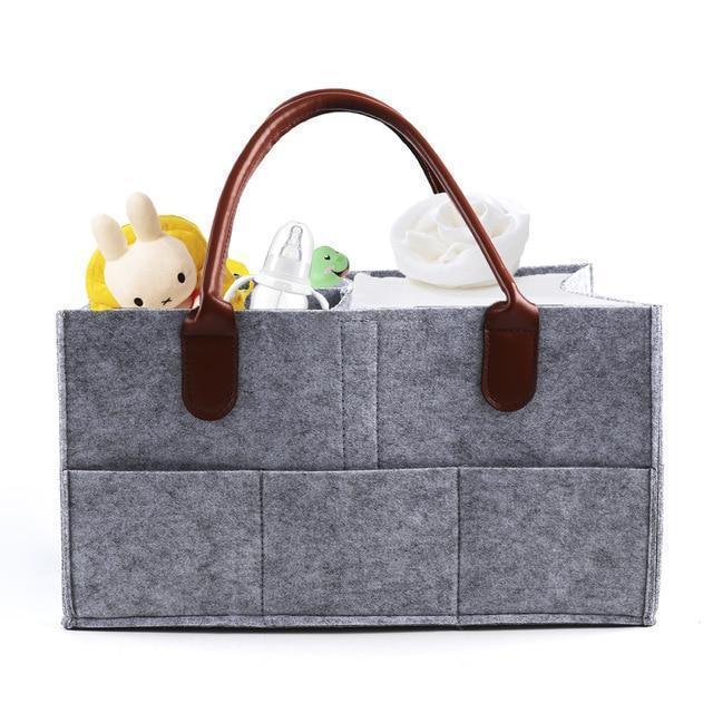 New Foldable  Baby Caddy Storage Basket - LuxxStores