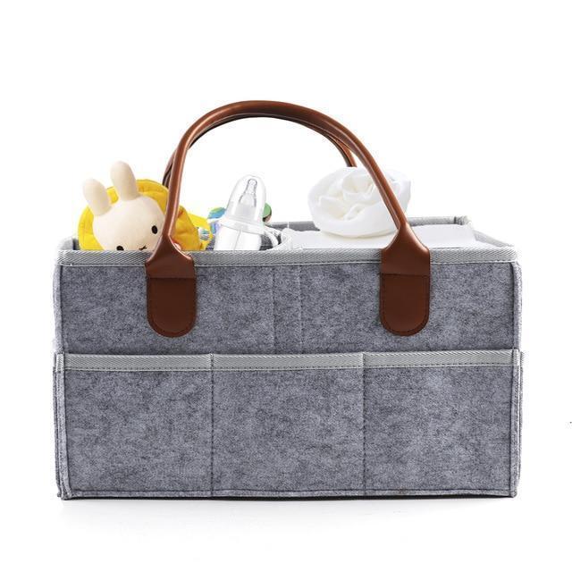 New Foldable  Baby Caddy Storage Basket - LuxxStores