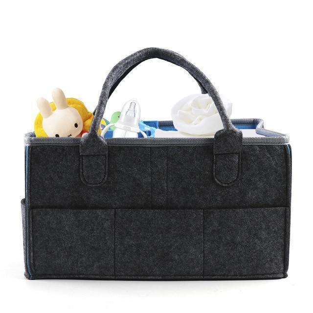 New Foldable  Baby Caddy Storage Basket - LuxxStores