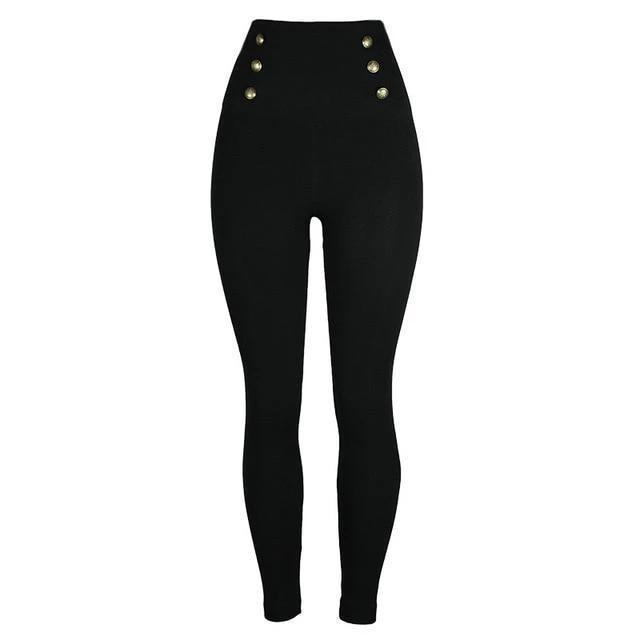 Hollywood High Waist Shaping Leggings - LuxxStores